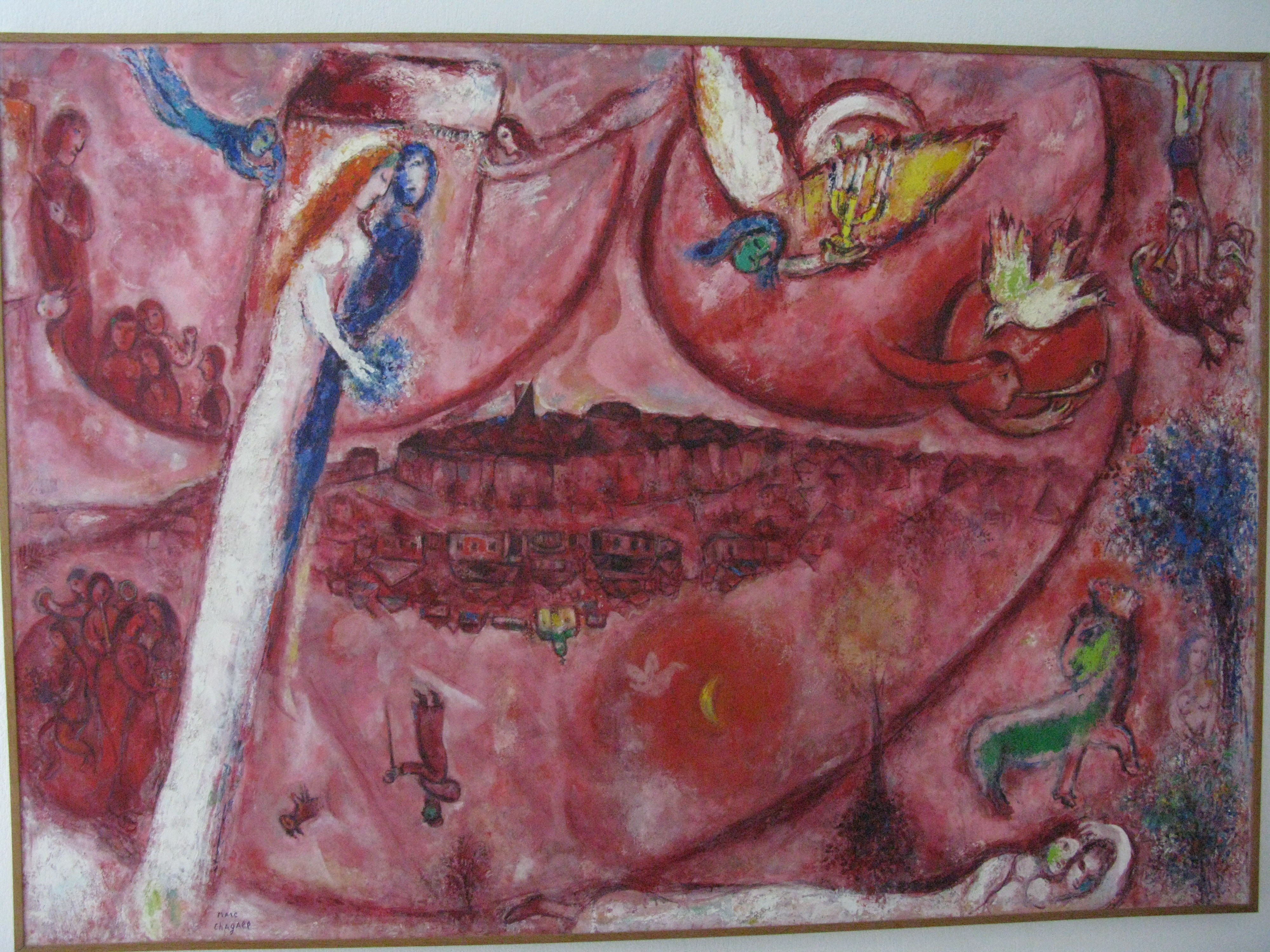 Шагала сердце. Библейское послание Шагала. Картины марка Шагала в Ницце.