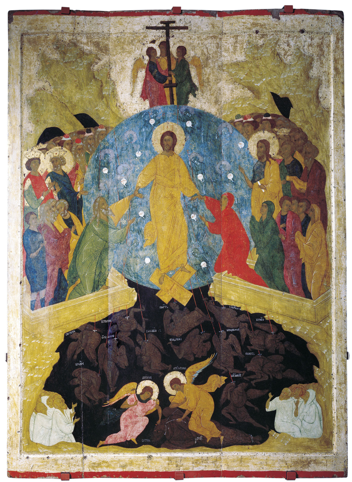 Икона "Воскресение Христово (Сошествие во ад)" 