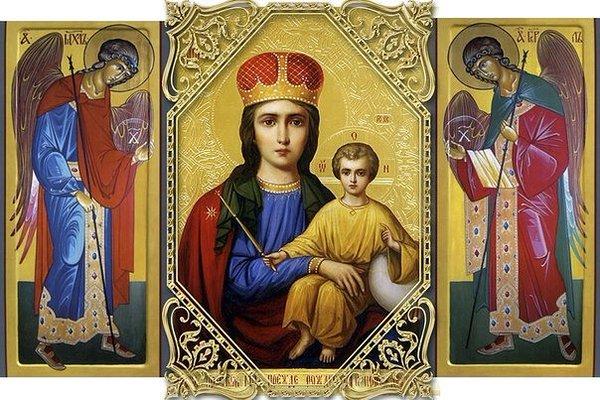 30 октября  - день памяти иконы Божией Матери,  именуемой «Прежде Рождества и по Рождестве Дева»
