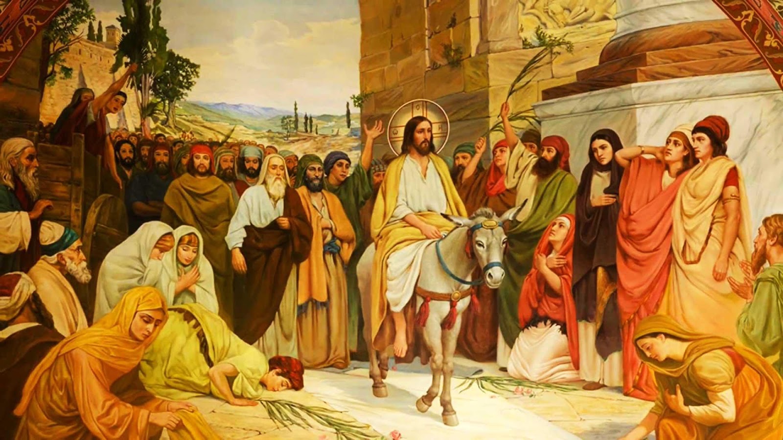 ВХОД ГОСПОДЕНЬ В ИЕРУСАЛИМ: ВСТРЕТИМ ХРИСТА С ВЕТВЯМИ ДОБРОДЕТЕЛЕЙ